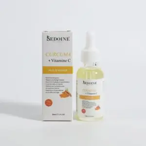Huile Hydratante pour le Visage au Curcuma et à la vitamine C – 30 ml