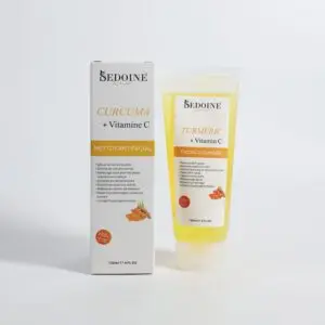 Nettoyant Visage au Curcuma et à la Vitamine C – 120 mL