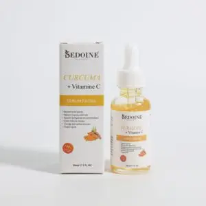 Sérum Visage au Curcuma et à la Vitamine C – 30 mL